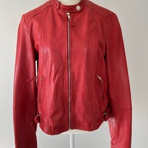 Massimo Dutti Leather Jacket
